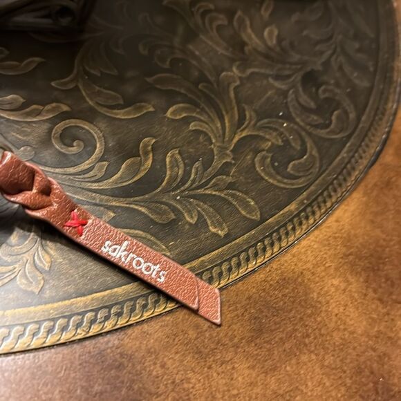 Sakroots Blue Patterned Women's Crossbody Bag - Picture 8 of 10